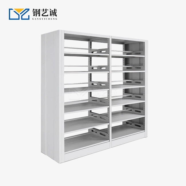 Double-Sided Steel Book Shelves